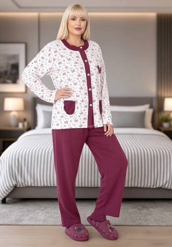 Pijama Calduroasa Soft Cotton 4216-01