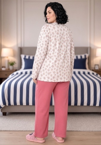Pijama Calduroasa Soft Cotton 4260-01 - Img 3