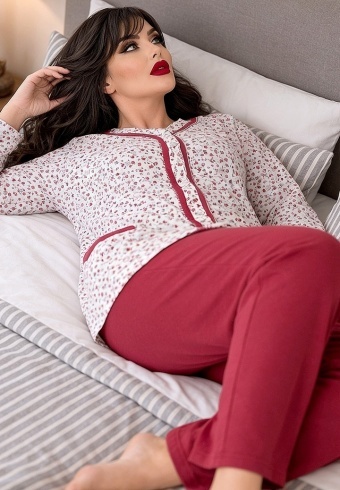 Pijama Dama Fine Cotton 714-01 - Img 4