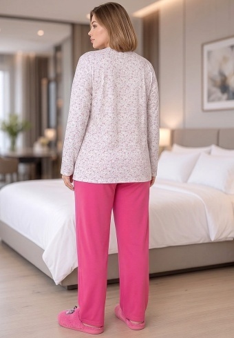 Pijama Dama Fine Cotton 714-04 - Img 2