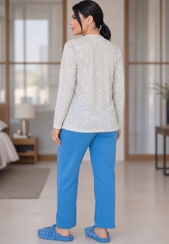 Pijama Dama Fine Cotton 714-06 - Img 2