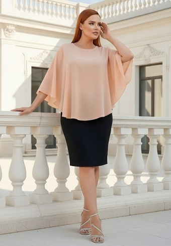 Rochie Amira Cu Capa din Voal 06
