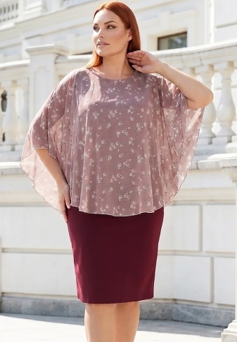 Rochie Amira Cu Capa din Voal 24