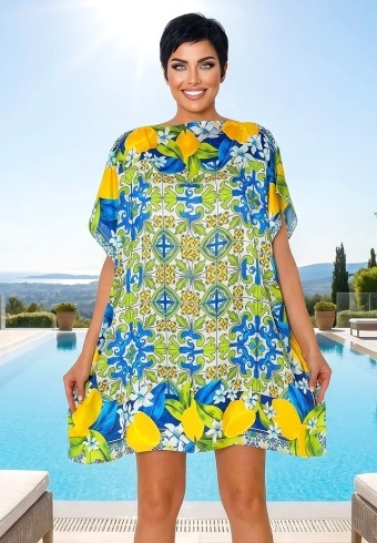 Rochie de Plaja Din Matase 002