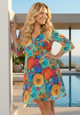 Rochie Summer Flora 01