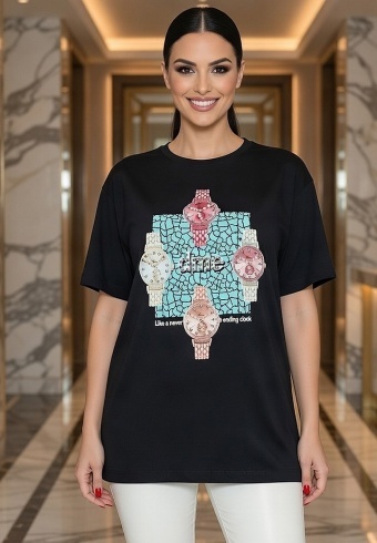Tricou Dama Cu Perle 2024-02