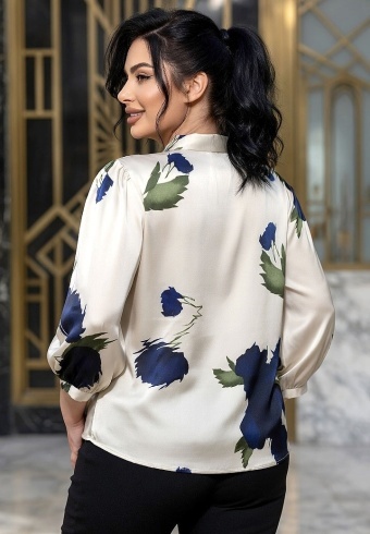 Bluza Din Matase Bellissima 25010-08 - Img 2