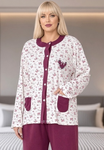 Pijama Calduroasa Soft Cotton 4216-01 - Img 2