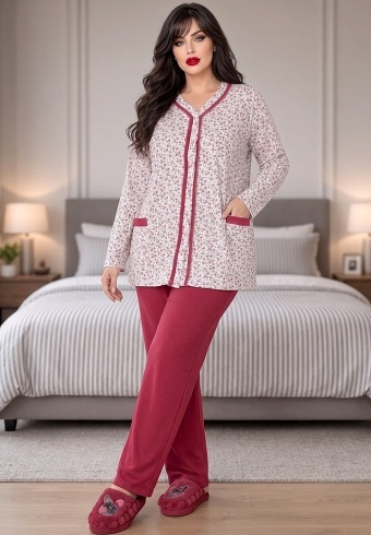 Pijama Dama Fine Cotton 714-01
