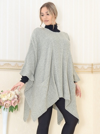 Poncho Tricotat 1808-04