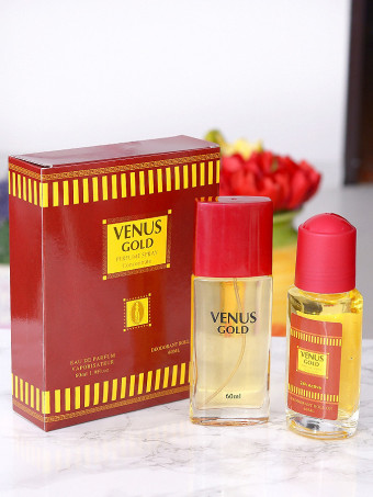 Set Parfum si Roll On Venus Gold 836-1