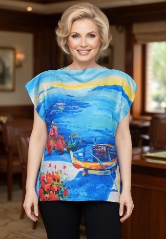 Bluza Dama Matase Silk Bloom 21