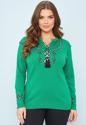Bluza Tricotata Etno 6000-94