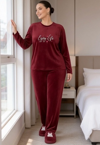 Compleu din Catifea Big Massika 8056-02
