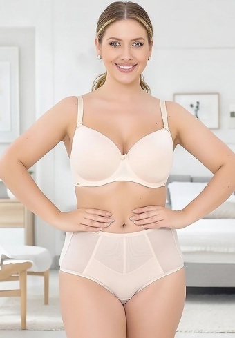 Compleu Sutien Cupa E si Chilot Normal Luxury 3014-06 - Img 2