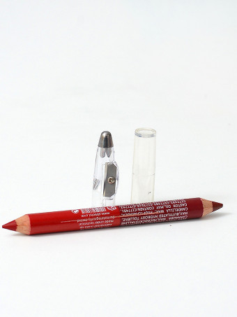 Creion 2 in 1 Sidefat si Glitter cu Ascutitoare 02