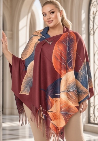 Esarfa Groasa Casmir + Brosa CADOU 655-04