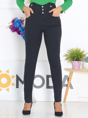 Pantaloni Jeans Elastic D95404-02