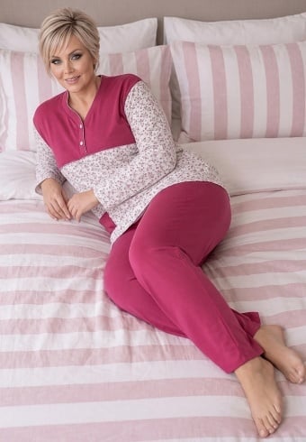 Pijama Calduroasa Soft Cotton 4022-06 - Img 3