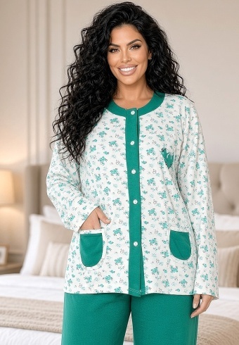 Pijama Calduroasa Soft Cotton 4216-02 - Img 2