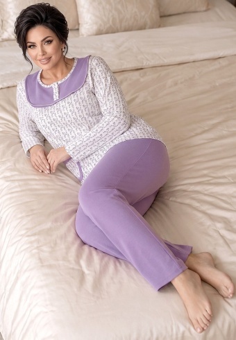 Pijama Calduroasa Soft Cotton 4260-02 - Img 2
