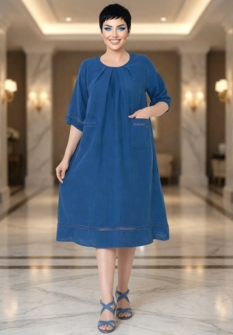 Rochie Din Panza Topita Due L2-02