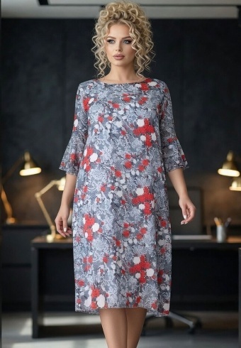 Rochie Din Voal Azure Belinda 17 - Img 3