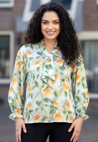 Bluza Din Matase Bellissima 25011-05 - Img 3