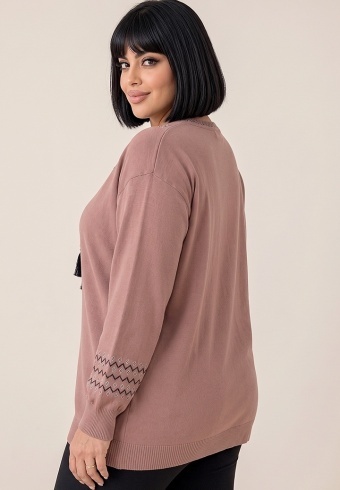 Bluza Tricotata Etno 6000-251 - Img 4