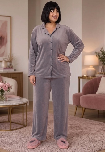 Compleu din Catifea Big Massika 8060-01