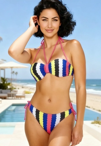 Costum de Baie cu Push-up Gaelle ES-33103-03