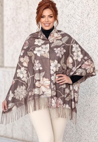 Esarfa Groasa Casmir + Brosa CADOU 068-04