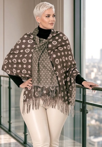 Esarfa Groasa Casmir + Brosa CADOU 650-32