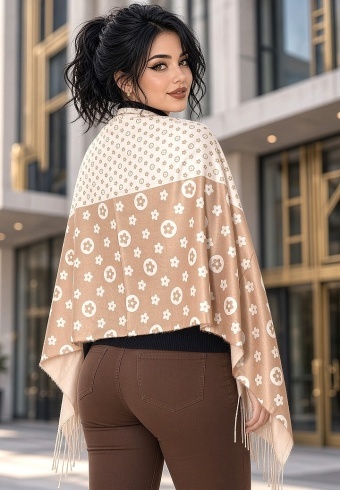 Esarfa Groasa Casmir + Brosa CADOU 650-34 - Img 2