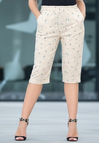 Pantaloni Kapri Din In Lotus 07