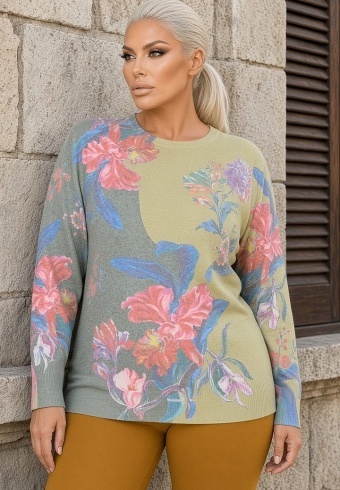 Pulover Pastel Bloom 23656-05 - Img 2