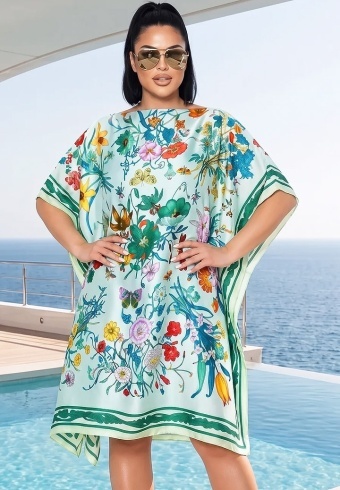 Rochie de Plaja Din Matase 14