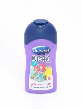 Bubchen Baby Shampoon si gel de dus sirena 52571, 50 ml