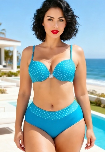 Costum de Baie cu Push-up Gaelle ES-6708-05