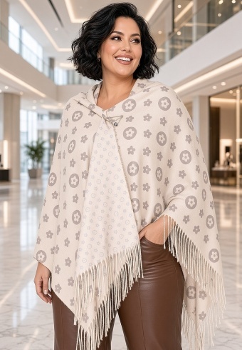 Esarfa Groasa Casmir + Brosa CADOU 650-09
