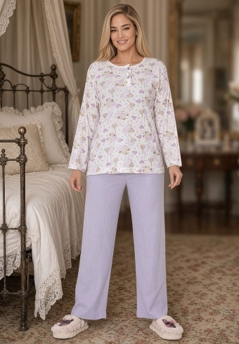 Pijama Calduroasa Relax Cotton 2508-06