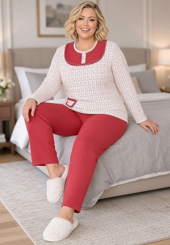 Pijama Calduroasa Soft Cotton 4260-03 - Img 4