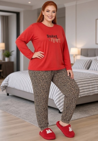 Compleu din Catifea Big Massika 8056-07
