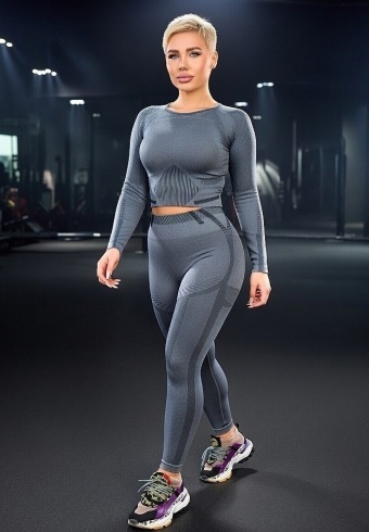 Compleu Fitness Doua Piese F3953-01 - Img 5