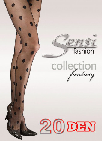 Dres Fantasy 20 Den Big Dots Black