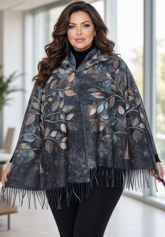 Esarfa Groasa Casmir + Brosa CADOU 066-09