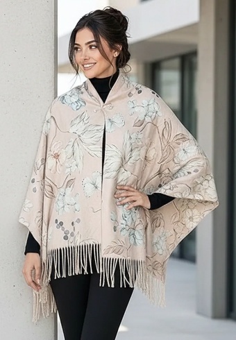 Esarfa Groasa Casmir + Brosa CADOU 068-10