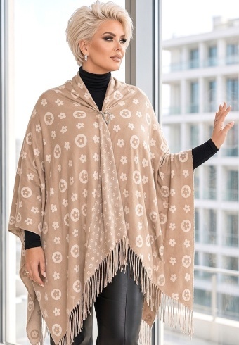 Esarfa Groasa Casmir + Brosa CADOU 650-01