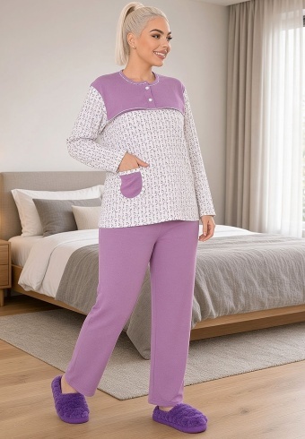 Pijama Dama Fine Cotton 4218-02