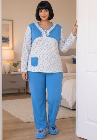 Pijama Dama Fine Cotton 626-01